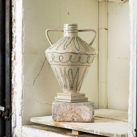 large handmade ceramic vase by HoodMor