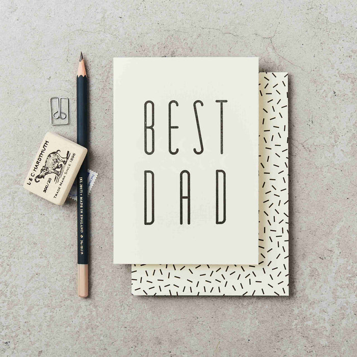 Best Dad Father's Day Card | Katie Leamon | Kentish Town Stores