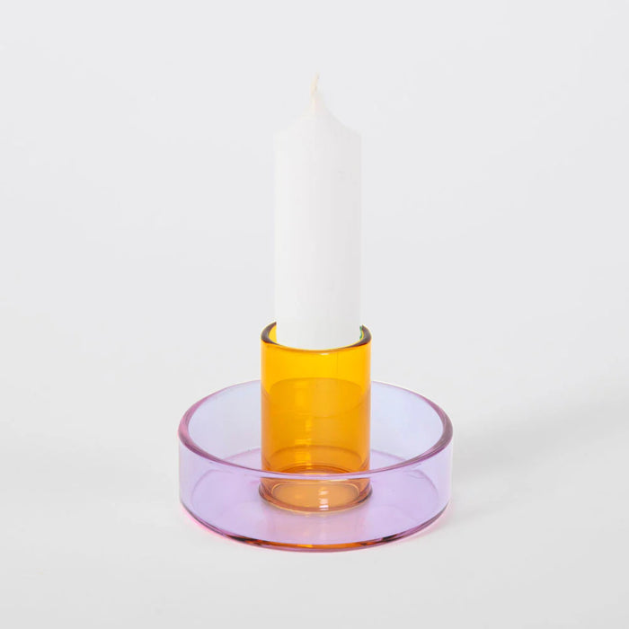 Duo Tone Candle Holder