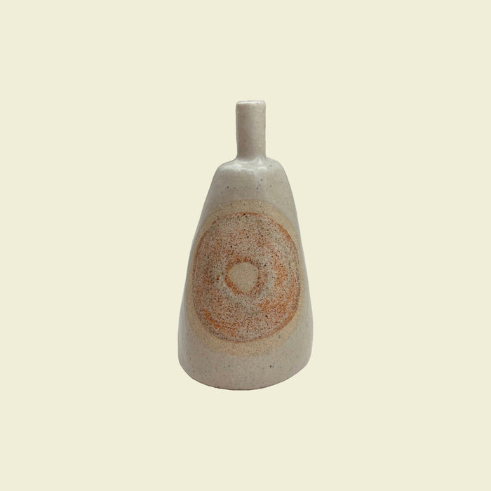 Bottle Bud Vase Rust Circle | Jode Pankhurst | Kentish Town Stores