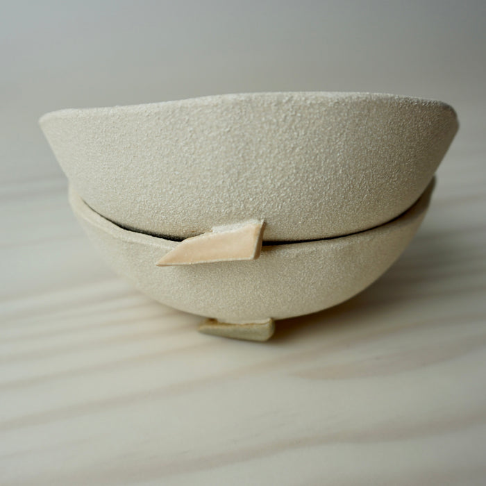 Feet of the Sketch Bowls by Brutes Ceramics