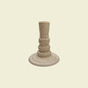 Pillar Candlestick Holder Unglazed | Studio ERS | Kentish Town Stores 