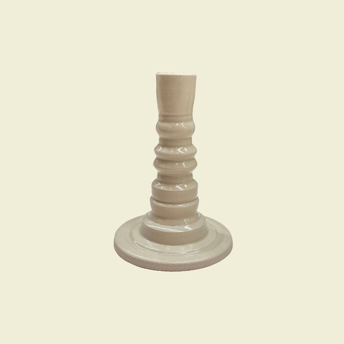 Pillar Candlestick Holder Glazed | Studio ERS | Kentish Town Stores 