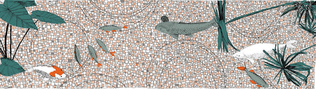 Clare Halifax | Pano Pond | Original Screenprint | Kentish Town Stores