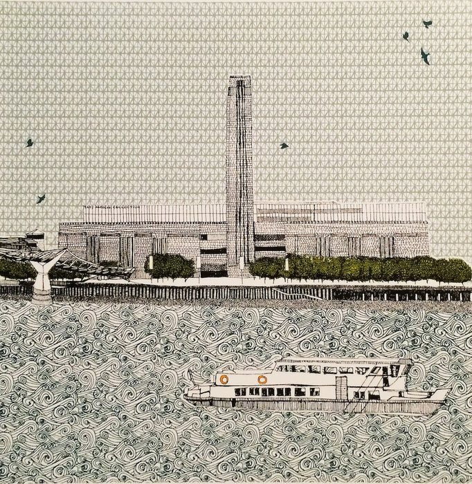 Clare Halifax Screenprint Kentish Town Stores