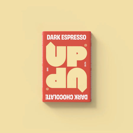 Espresso Dark Chocolate Bar 120G | UPUP | Kentish Town Stores 