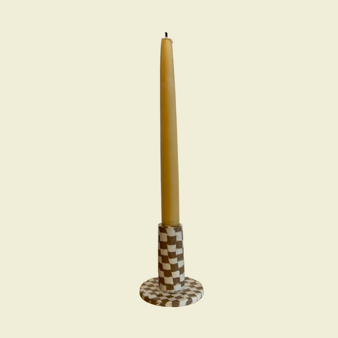 Candlestick Holder Checkerboard