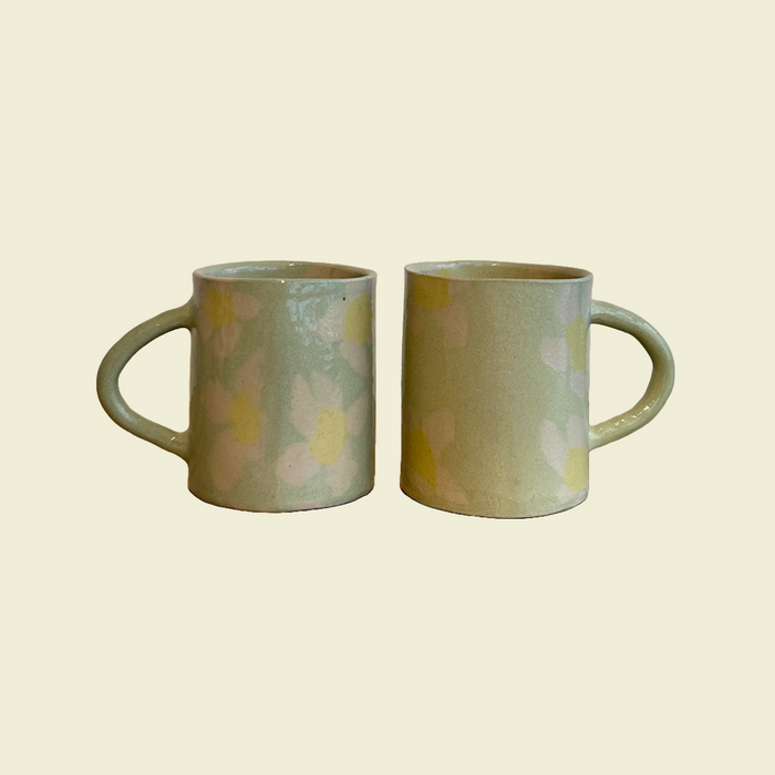 Nerikomi Ceramic Flower Mug | Fern Taylor | Kentish Town Stores 
