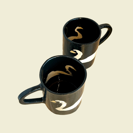 Swan Nerikomi Ceramic Mug | Fern Taylor | Kentish Town Stores