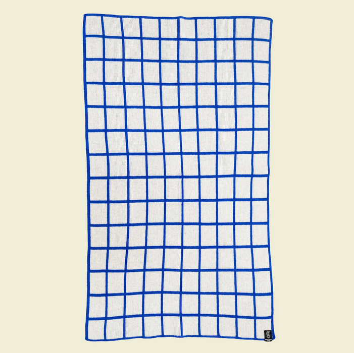 Giannina Capitani | Grid Merino Blanket | Kentish Town Stores