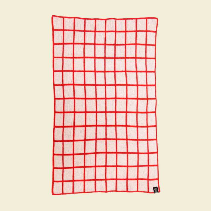 Giannina Capitani | Grid Merino Blanket | Kentish Town Stores
