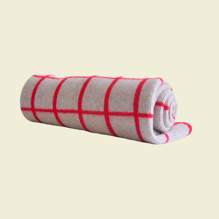 Giannina Capitani | Grid Merino Blanket | Kentish Town Stores