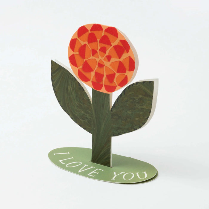 Pop-Up Love Rose Card