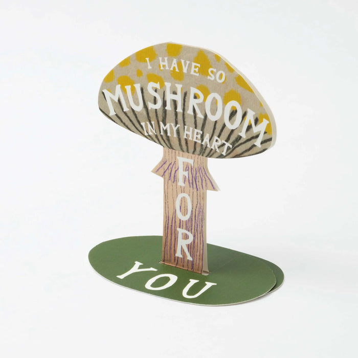 Mushroom Heart Card