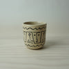 Small Crowd Tumbler handmade ceramics by HoodMor Studio. 