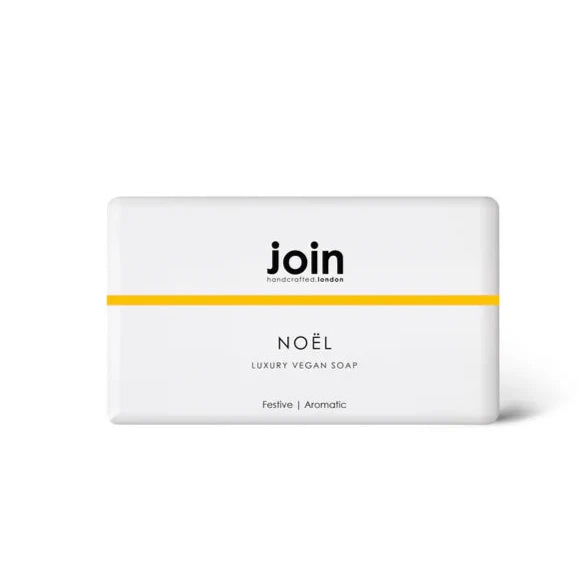 Join handcrafted Noel scented soap, perfect chrismtas sustainable gift. 