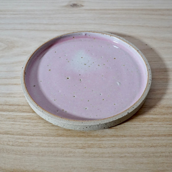 Mae Ceramics handmade plate in pink