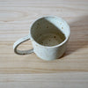 mae ceramics hand thrown Dee Cup in chalk. 