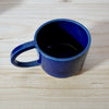 mae ceramics hand thrown Dee Cup in cobalt