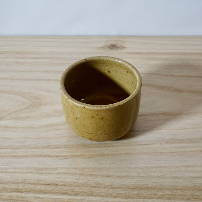 Mae Ceramics Handmade Sip Cup in honey