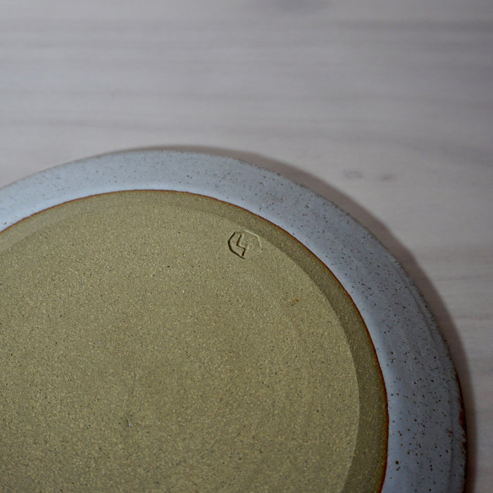 Makers mark on back handmade Dinner Plate | Lily Pearmain Ceramics | Kentish Town Stores