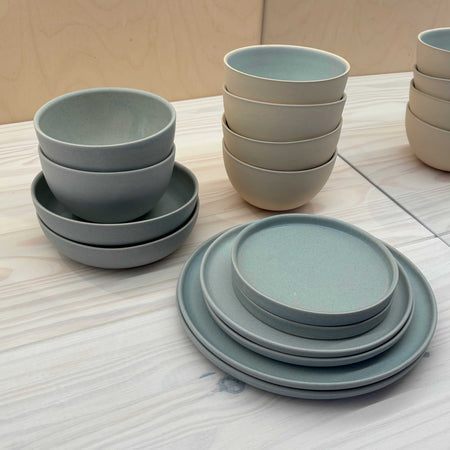 Linen Blue Collection Full Dinner Service | Dor and Tan | Kentish Town Stores