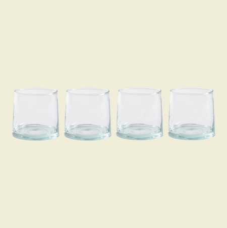 Low Glass Set of four | Atlas Works | Kentish Town Stores