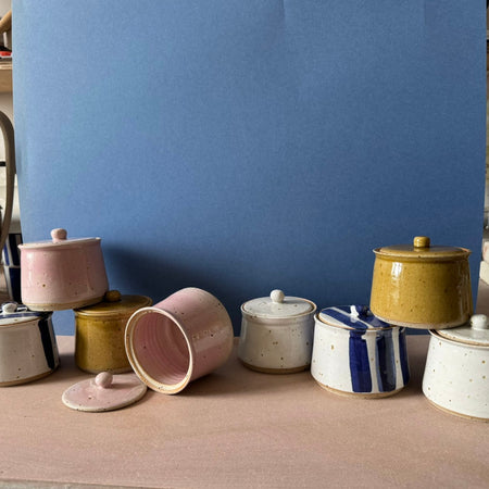 Handmade Sugar Jars | Mae Ceramics | Kentish Town Stores