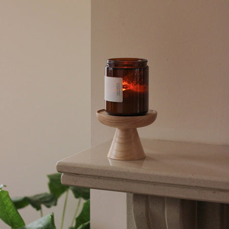 Ash pillar Candle Stand | Selwyn House | Kentish Town Stores