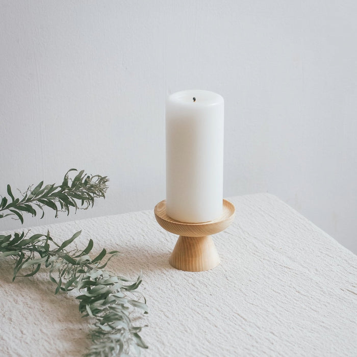 Ash pillar Candle Stand | Selwyn House | Kentish Town Stores