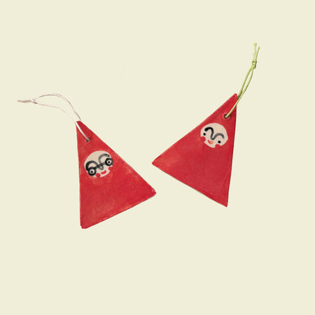 Santa Hanging Ornament | Beci Callow | Kentish Town Stores 