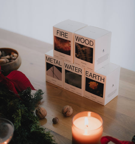 Homework Five Elements candle Collection | Homework | Kentish Town Stores 