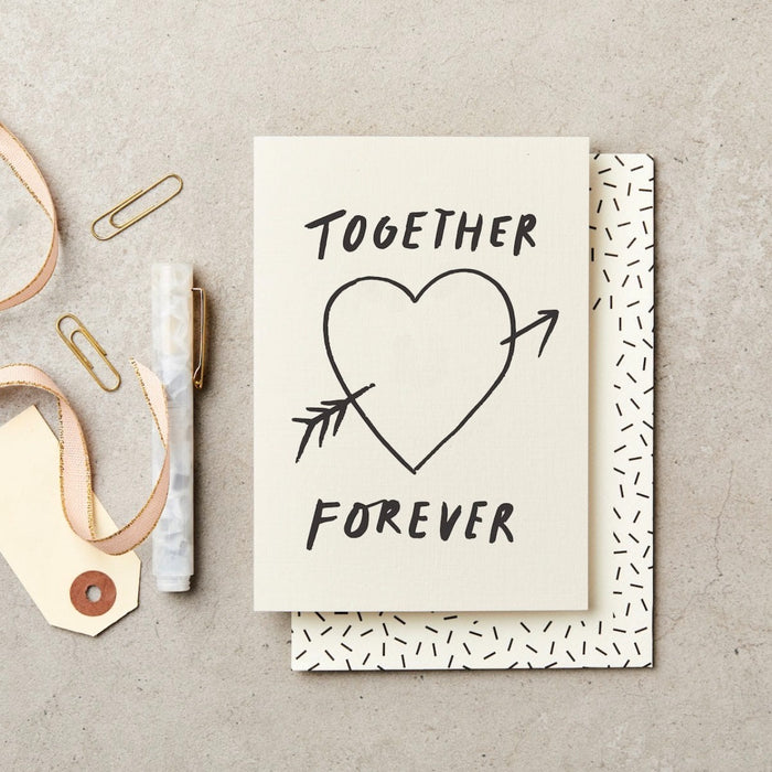 Together Forever Greetings Card | Katie Leamon | Kentish Town Stores 