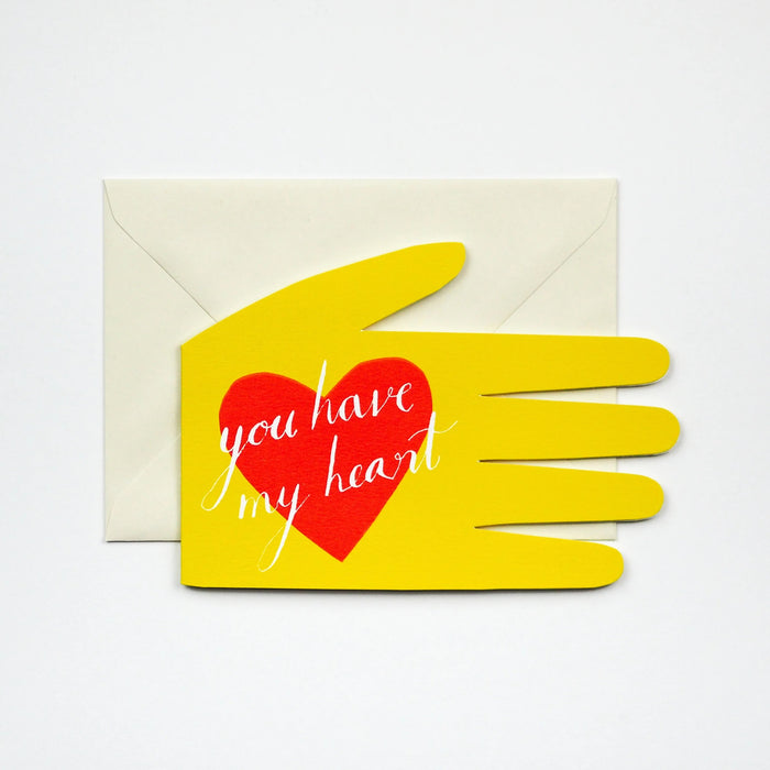 You Have My Heart Greetings Card | Hadley Paper Goods | Kentish Town Stores 